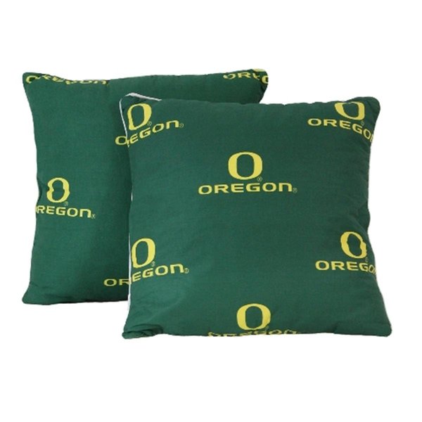 College Covers College Covers OREDPPR Oregon 16 x 16 Decorative Pillow Set OREDPPR